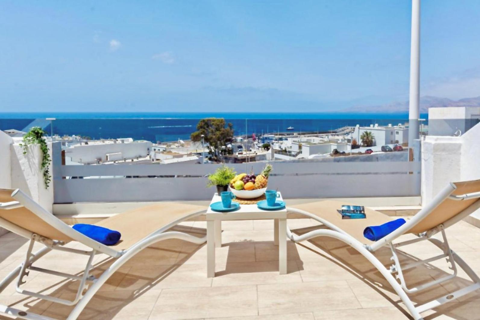 Arthouse Sea View - Acquamarina E Zaffiro Villa Puerto del Carmen  Bagian luar foto