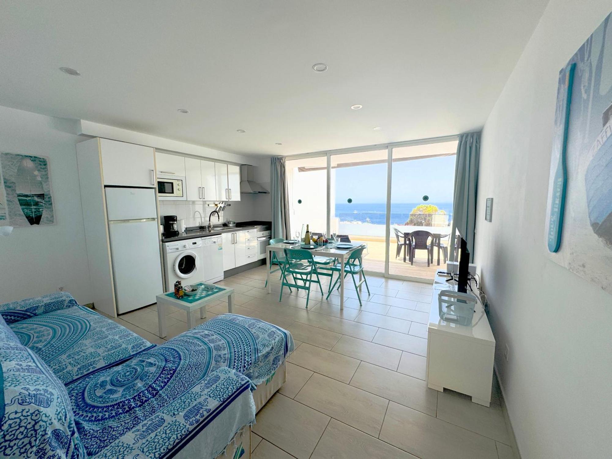 Arthouse Sea View - Acquamarina E Zaffiro Villa Puerto del Carmen  Bagian luar foto